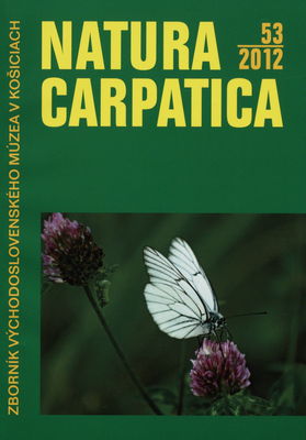 Natura Carpatica. LIII, 2012 /