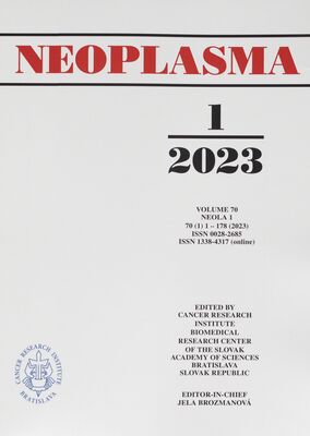 Neoplasma : journal of experimental and clinical oncology.