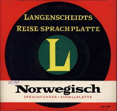Norwegisch Sprachführer + Schalplatte.