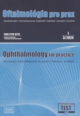 Oftalmológia pre prax : recenzovaný, postgraduálne zameraný odborný lekársky časopis.