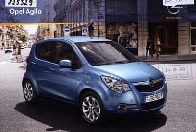 Opel AGILA. 08/2012