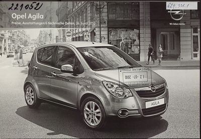 Opel AGILA. 26. April 2010