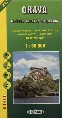 Orava : Magura, Beskydy, priehrada : turistická mapa.