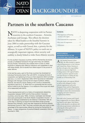 Partners in the southern Caucasus.