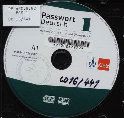 Passwort Deutsch 1 : Audio-CD zum Kurs- und Übungsbuch. A1