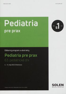 Pediatria pre prax. Suplement.
