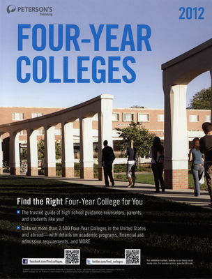 Peterson´s four-year colleges 2012.