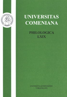 Philologica : (zborník príspevkov učiteľov Katedry jazykov FiF UK v Bratislave a jej hostí). LXIX, Lingua academica 2 /