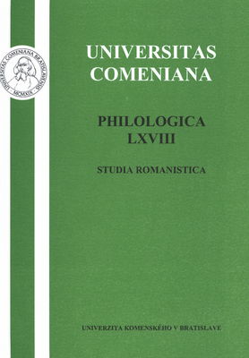 Philologica. LXVIII. Studia Romanistica /