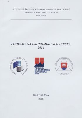 Pohľady na ekonomiku Slovenska 2016 : vplyv európskej hospodárskej politiky na Slovensko v kontexte slovenského predsedníctva v rade EÚ /