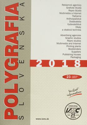 Polygrafia Slovenska 2018.