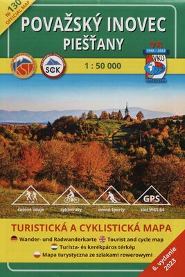 Považský Inovec ; Piešťany : turistická a cyklistická mapa 1:50 000 /