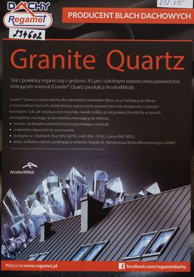 Powłoka Granite Quartz.