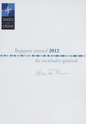 Rapport annuel 2012 du secrétaire général.
