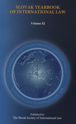 Slovak yearbook of international law = Slovenská ročenka medzinárodného práva. Volume XI /