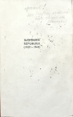 Slovenská republika (1939-1945) /