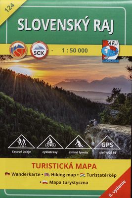 Slovenský raj turistická mapa /