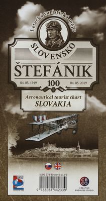 Slovensko : letecká turistická mapa /