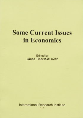 Some current issues in economics /