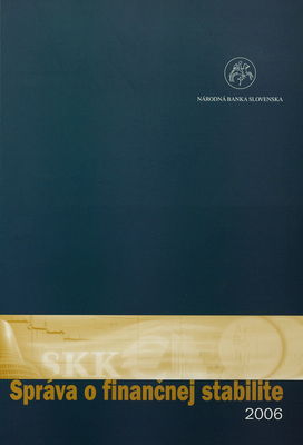 Správa o finančnej stabilite 2006.