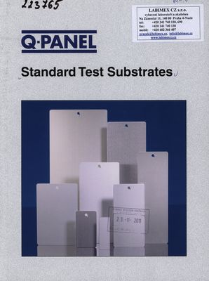 Standard Test Substrates.