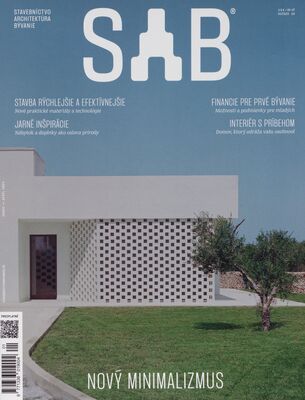 Stavebníctvo a bývanie : časopis so zmyslom pre dizajn a architektúru.