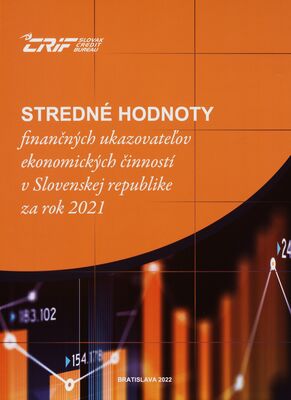 Stredné hodnoty finančných ukazovateľov ekonomických činností v Slovenskej republike za rok 2021.