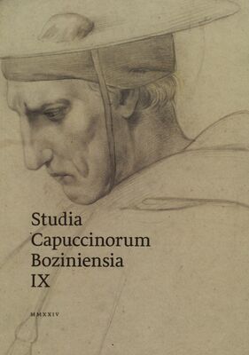 Studia Capuccinorum Boziniensia.