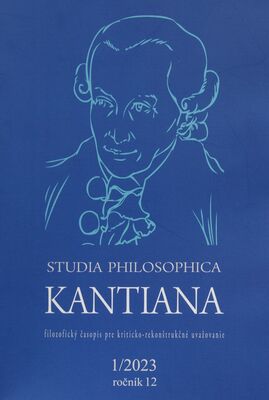 Studia philosophica Kantiana : filozofický časopis pre kriticko-rekonštrukčné uvažovanie.