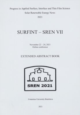 Surfint - Sren VII : extended abstract book : November 22 - 24, 2021 : online conference /