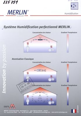 Système Humidification perfectionné MERLIN.