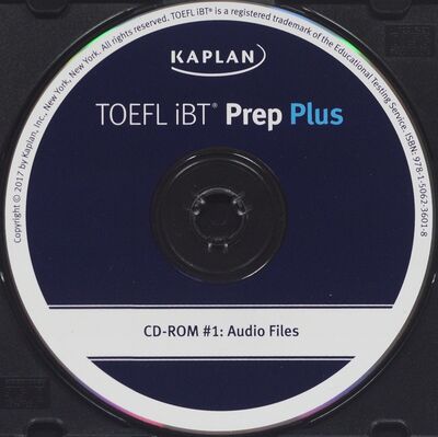 TOEFL iBT prep plus CD-ROM 1, Audio files /