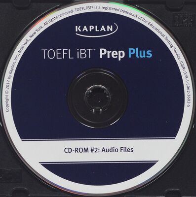 TOEFL iBT prep plus CD-ROM 2, Audio files /