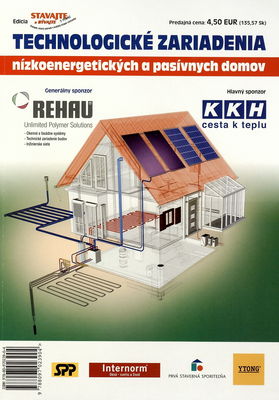 Technologické zariadenia nízkoenergetických a pasívnych domov.