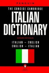 The concise Cambridge Italian dictionary. : Italian-English English-Italian. /
