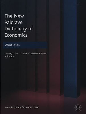 The new Palgrave dictionary of economics. Volume 4, Herman - Lange /