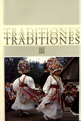 Traditiones : zbornik Inštituta za Slovensko narodopisje in Glasbenonarodopisnega inštituta ZRC SAZU. 33/2, 2004 /
