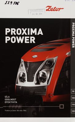Traktor PROXIMA POWER. 3/2014