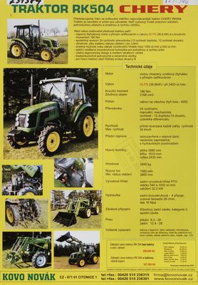 Traktor RK504.