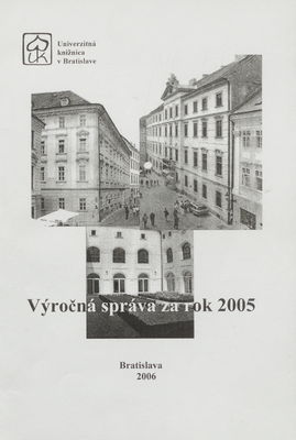 Výročná správa za rok 2005 : č.MK-903/2006-700/1675 /