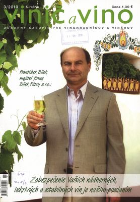 Vinič a víno : odborný časopis pre vinohradníkov a vinárov.