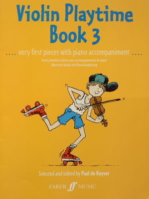 Violin playtime very first pieces with piano accompaniment. Book 3 /