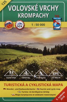 Volovské vrchy ; Krompachy turistická a cykloturistická mapa /