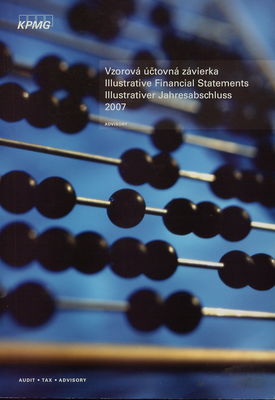 Vzorová účtovná závierka zostavená podľa slovenských právnych predpisov k 31. decembru 2007 : (v slovenskom, anglickom a nemeckom jazyku).