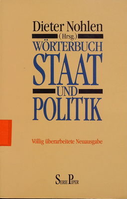 Wörterbuch Staat und Politik /
