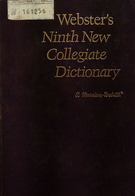 Webster´s ninth new collegiate dictionary