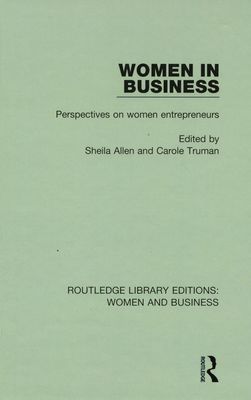 Women in business : perspectives on women entrepreneurs /