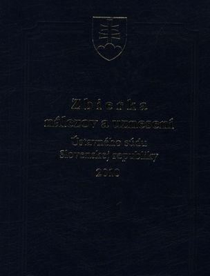 Zbierka nálezov a uznesení Ústavného súdu Slovenskej republiky 2010.