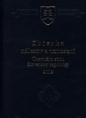 Zbierka nálezov a uznesení Ústavného súdu Slovenskej republiky 2012.