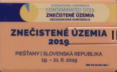 Znečistené územia 2019 : medzinárodná konferencia : Piešťany, Slovenská republika, 19.-21.6.2019 : zborník konferencie /